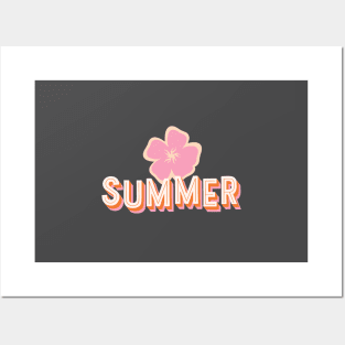 Summer Flower Posters and Art